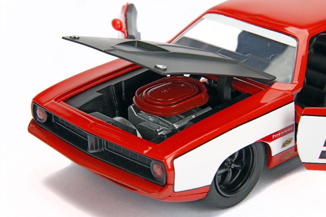 Jada 1/24 "BIGTIME Muscle" 1973 Plymouth Barracuda – image 9