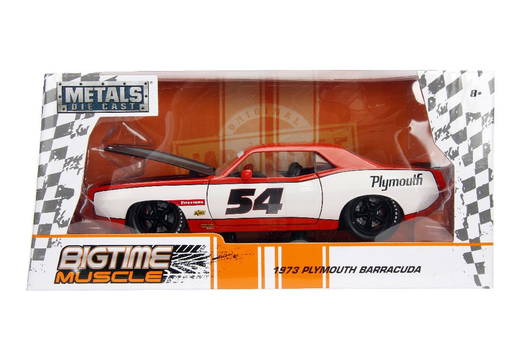 Jada 1/24 "BIGTIME Muscle" 1973 Plymouth Barracuda – image 10