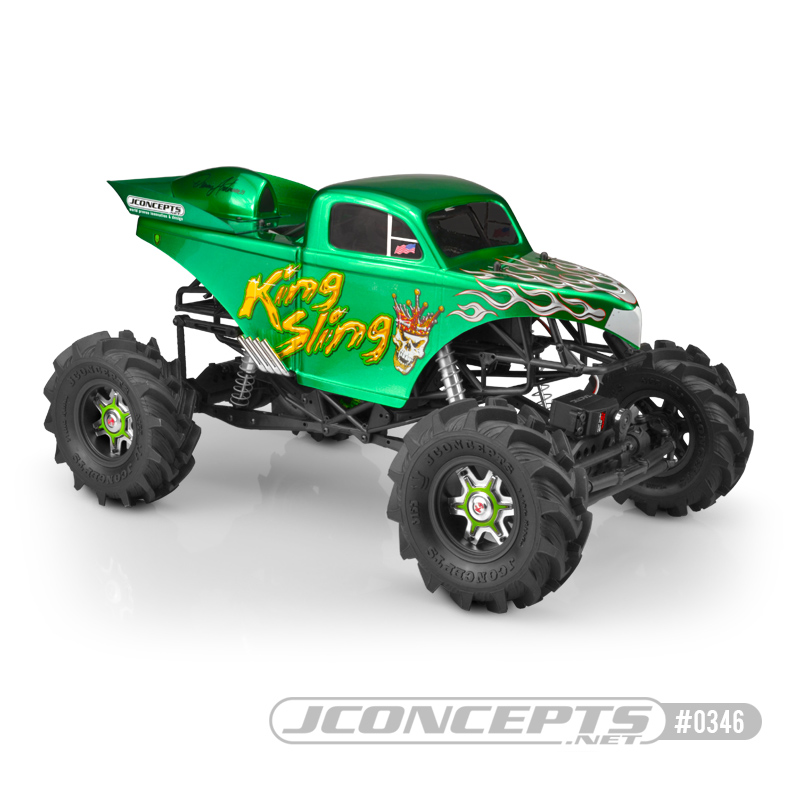 JConcepts King Sling - Mega Truck body w/ scoop & spoiler – image 3