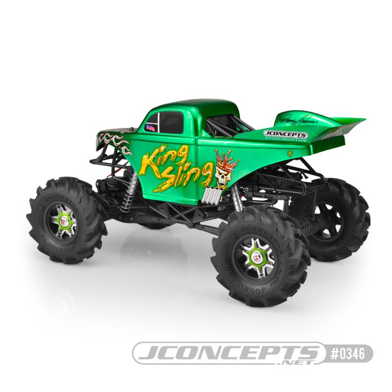 JConcepts King Sling - Mega Truck body w/ scoop & spoiler – image 4