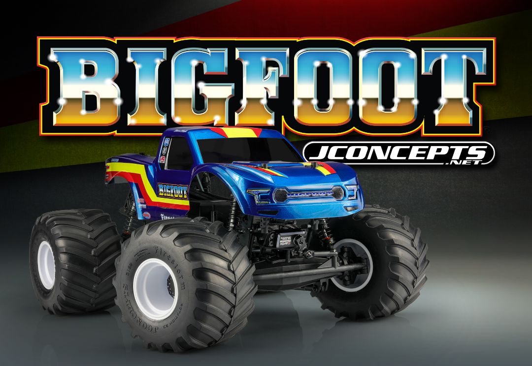 JConcepts 2020 Ford Raptor body - BIGFOOT 19 Racer Stripe – image 4
