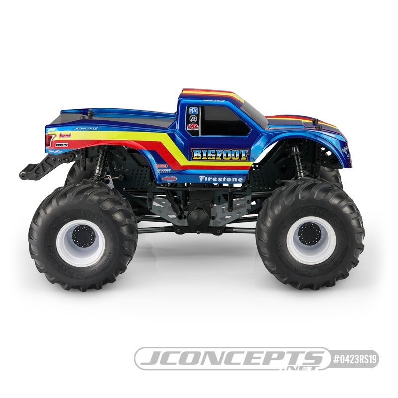 JConcepts 2020 Ford Raptor body - BIGFOOT 19 Racer Stripe – image 5