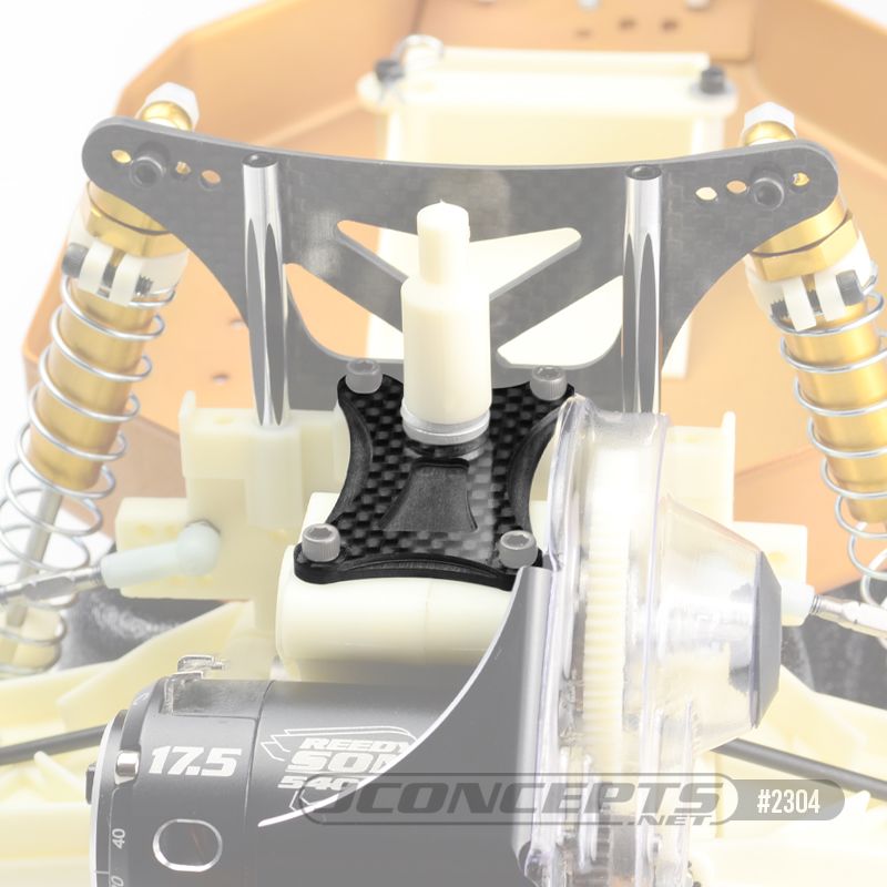 JConcepts - RC10 Classic 2.5mm Carbon Fiber transmission brace – image 2