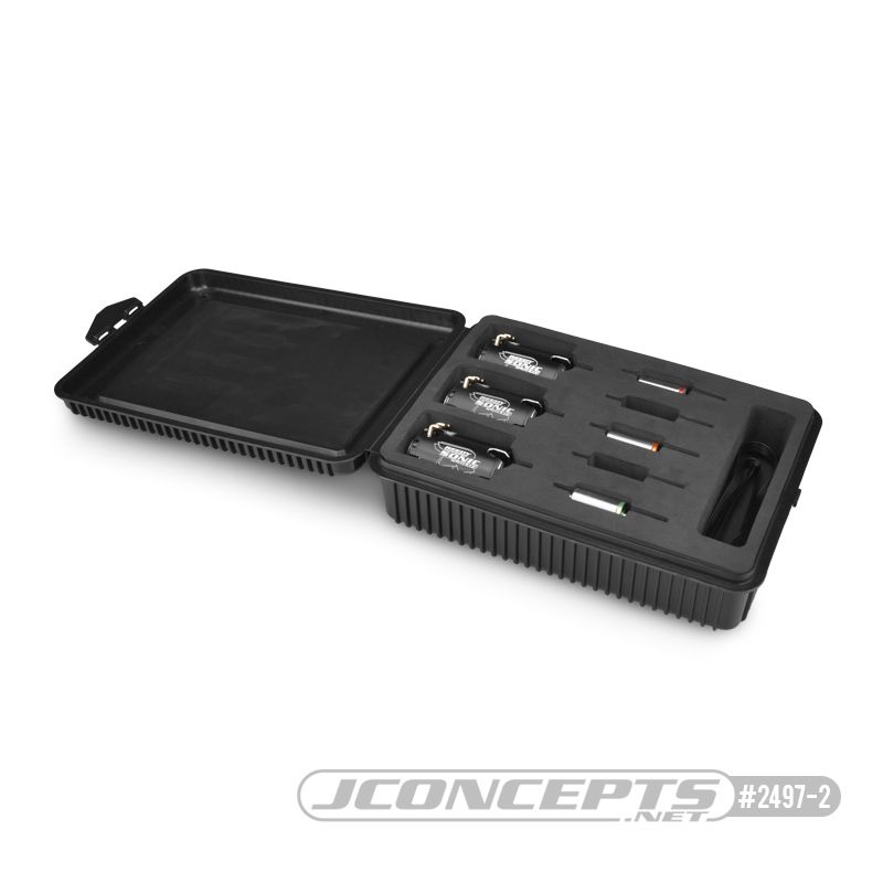 JConcepts Motor/Rotor Box W/ Foam Liner - Black – image 2