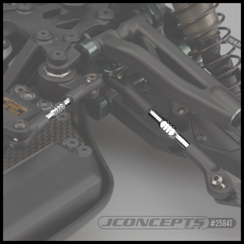 JConcepts Mugen MBX-8 Fin Titanium turnbuckle set - 5 pc. – image 2