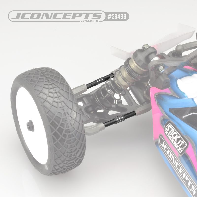 JConcepts TLR 22 5.0 3.5mm Fin Turnbuckle Kit - Burnt Blue (6) – image 2
