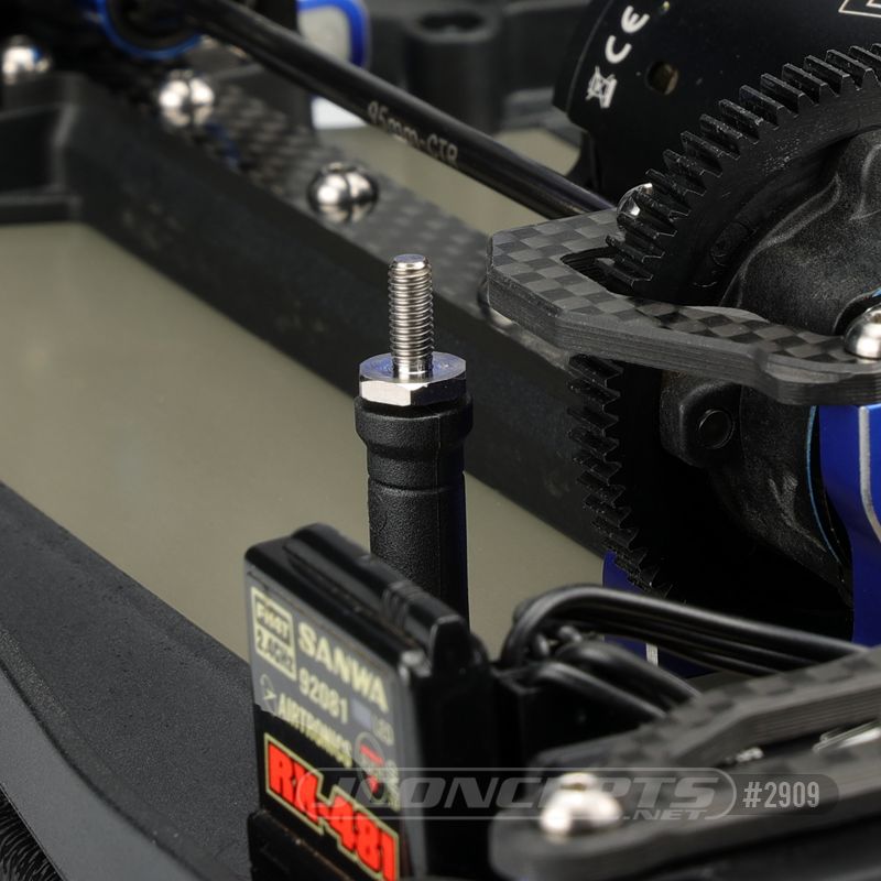 JConcepts Ti Regulator battery cradle stand-off, 2pc. – image 2