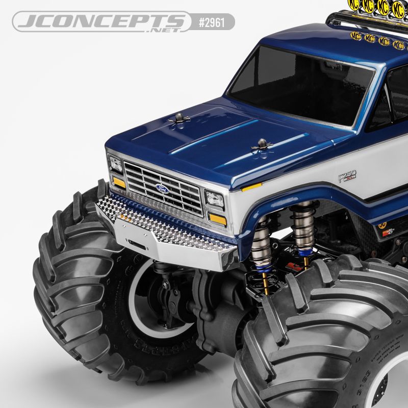 JConcepts Late 70'S F-Type Front Bumper Set - Chrome – image 2