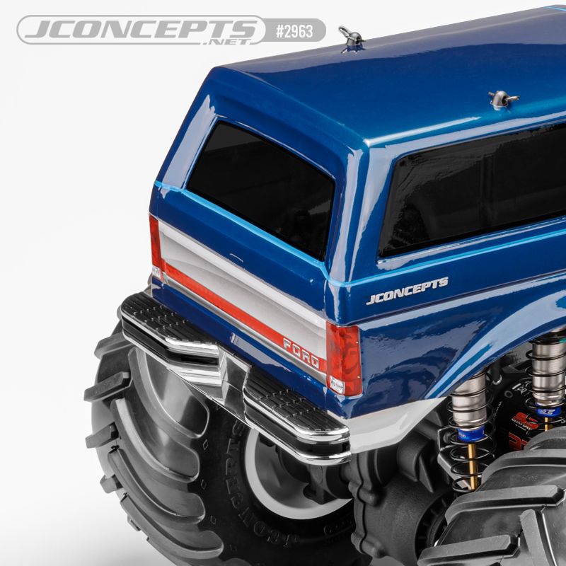JConcepts Late 80'S F-Type Rear Bumper Set Chrome – image 2