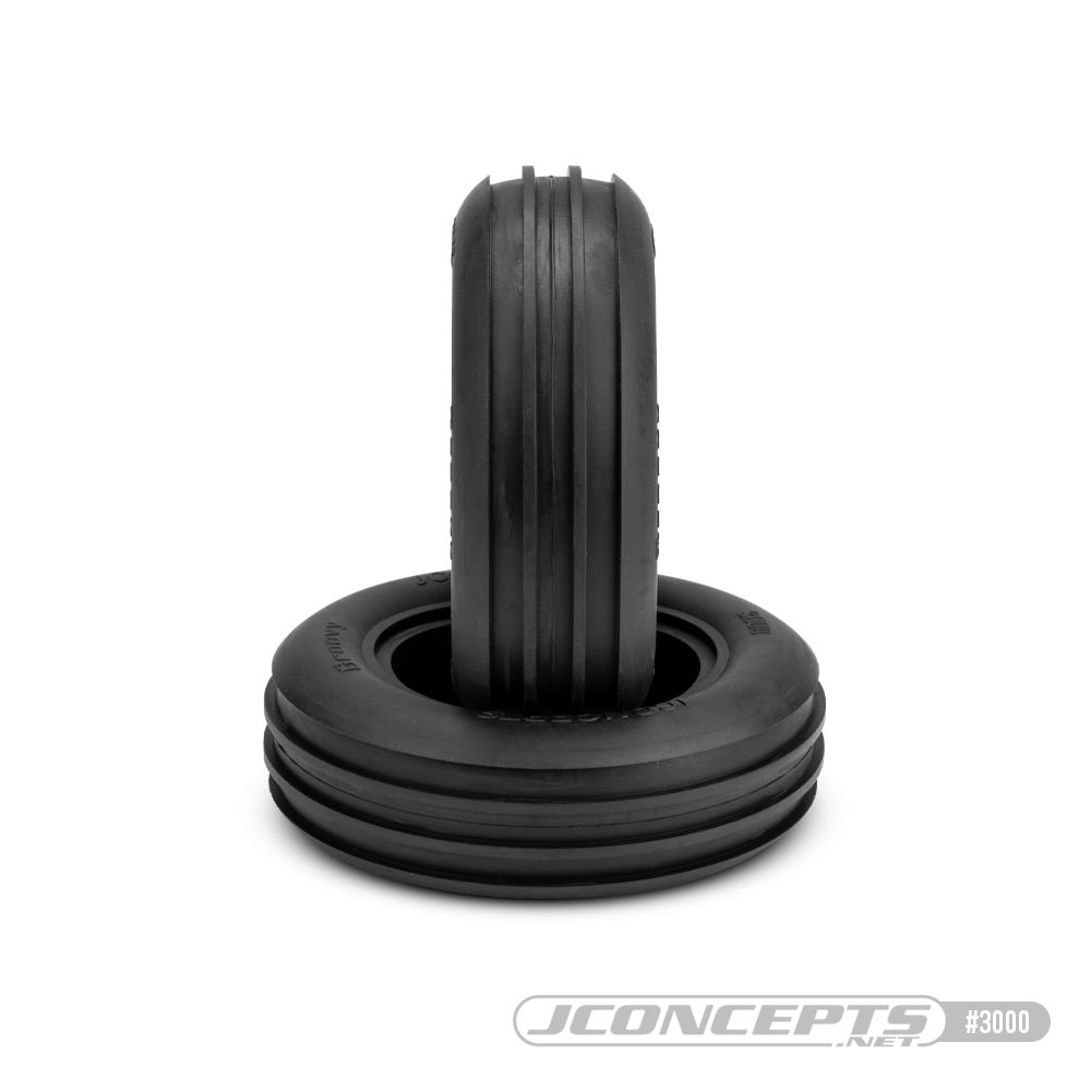 JConcepts Groovy blue compound narrow stadium truck front tire – image 2