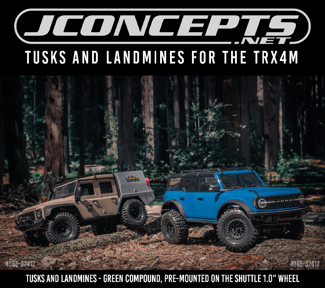 JConcepts 1.0" Tusk Tires 2.25" OD (2) – image 3