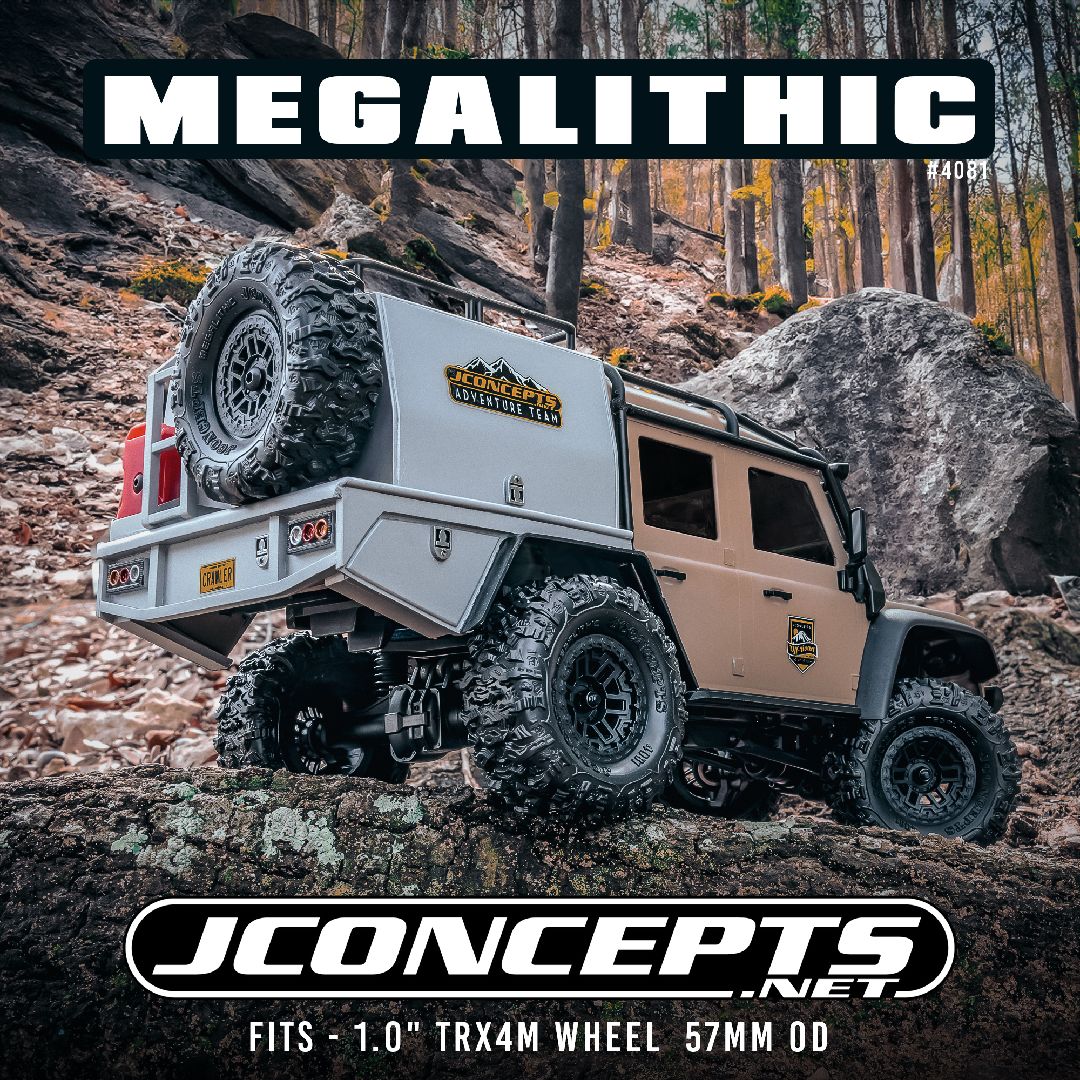 JConcepts Megalithic 1.0" - 57mm OD (Fits #3446/TRX4M wheel) (2) – image 3