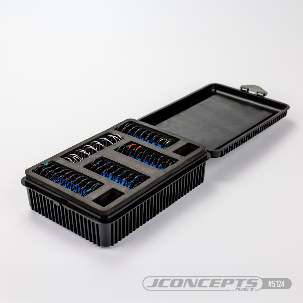 JConcepts 1/8 double decker spring box w/foam inserts - black – image 2