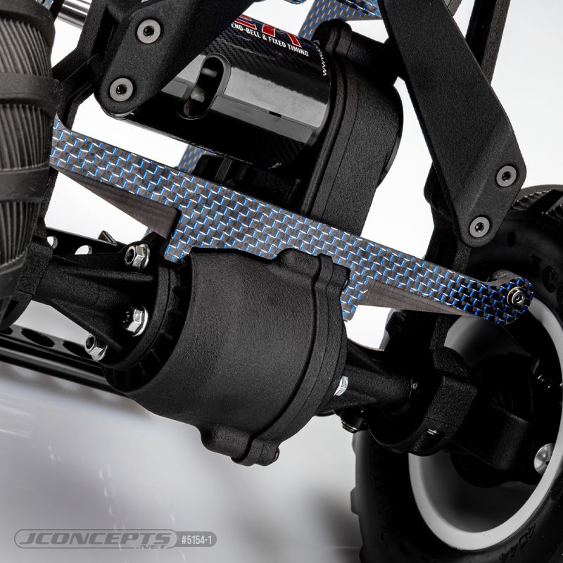 JConcepts Regulator steering rack/rear lockout, carbon fiber – image 3