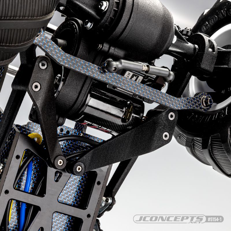 JConcepts Regulator steering rack/rear lockout, carbon fiber – image 4