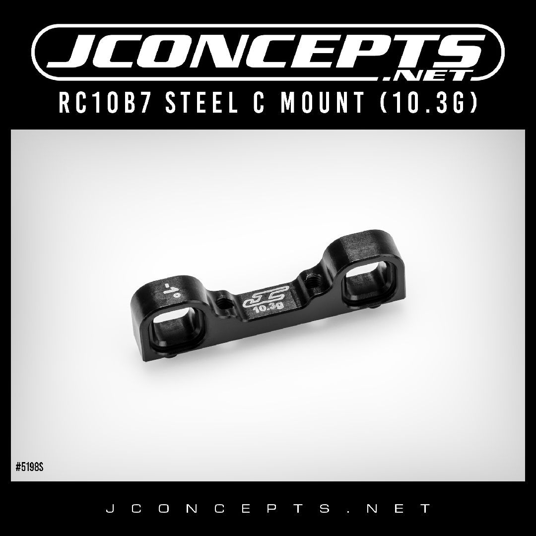 JConcepts - RC10B7 steel C mount (10.3g) – image 3