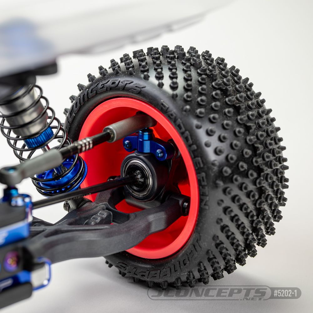 JConcepts - RC10B7 aluminum rear hub link mount - black – image 2