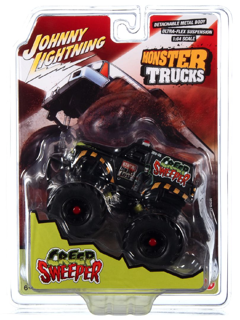 Johnny Lightning 1/64 Monster Truck Black Tire - 2022 - R2 (12) – image 4