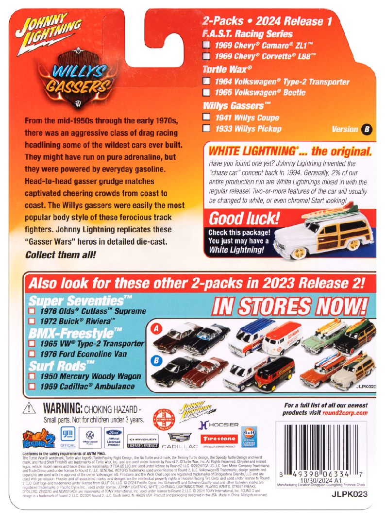 Johnny Lightning 1/64 Themed 2-pack - 2024 - R1 Version B (24) – image 12