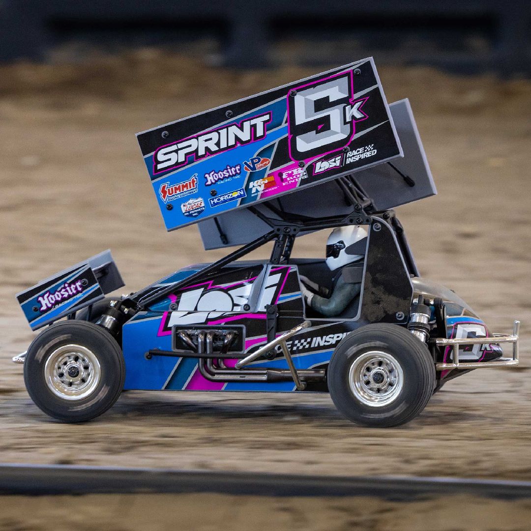 Losi 1/10 22S Sprint Car Brushless 2wd RTR - Blue – image 6