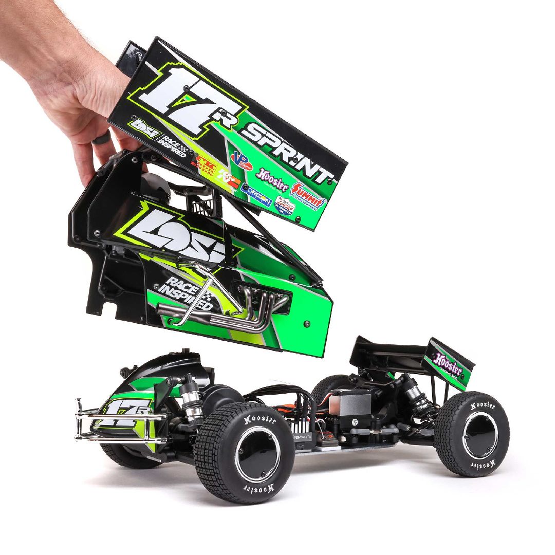 Losi 1/10 22S Sprint Car Brushless 2wd RTR - Green – image 5