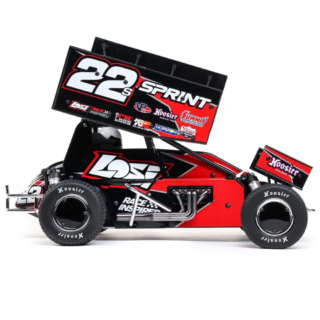 Losi 1/10 22S Sprint Car Brushless 2wd RTR - Red – image 6