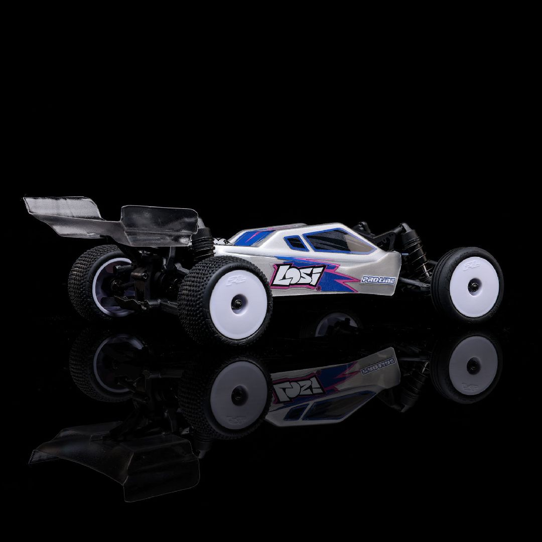 Losi 1/24 Micro-B Buggy 2wd RTR - Silver – image 2