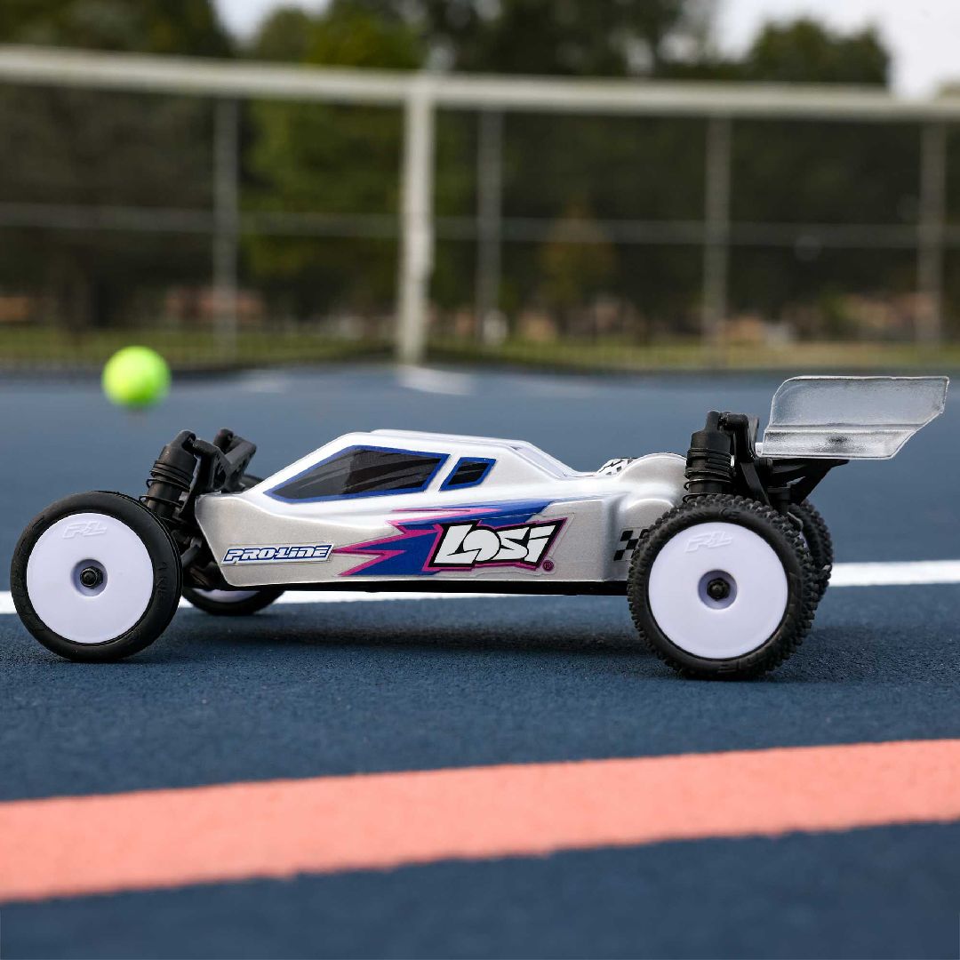 Losi 1/24 Micro-B Buggy 2wd RTR - Silver – image 4