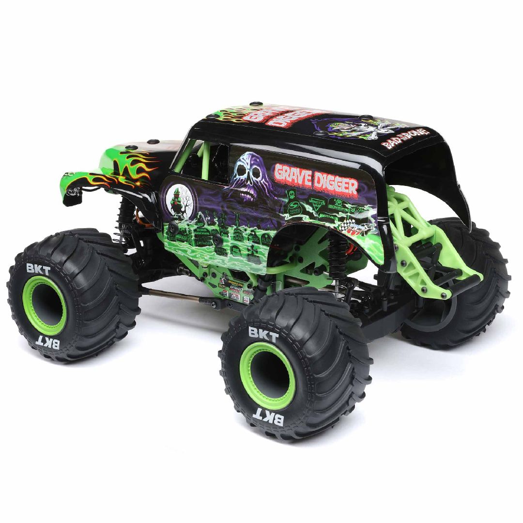 Losi 1/18 Mini LMT Grave Digger Monster Truck 4X4 RTR - Green – image 3