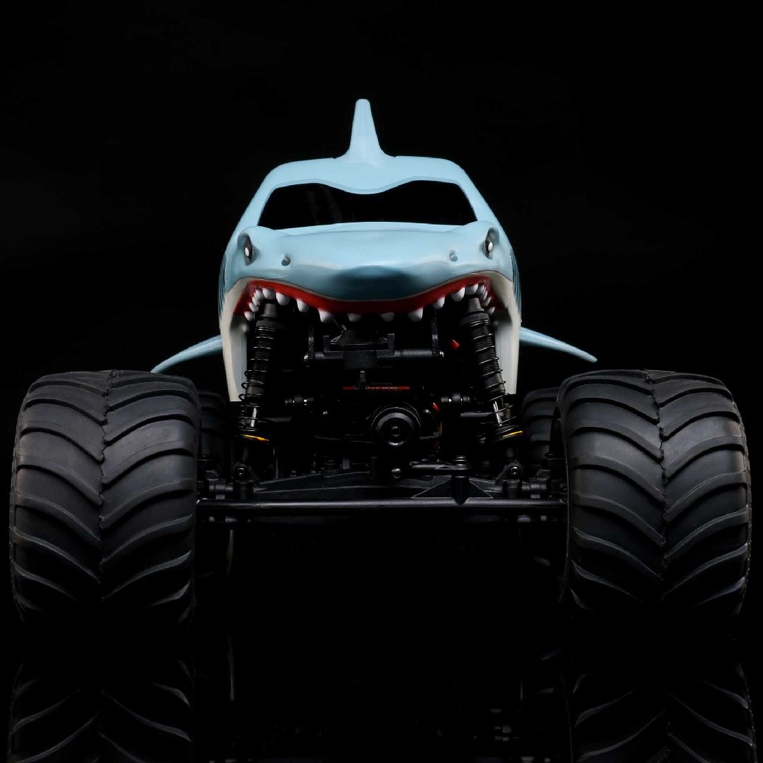 Losi 1/18 Mini LMT Megalodon 4X4 Monster Truck RTR - Blue – image 3