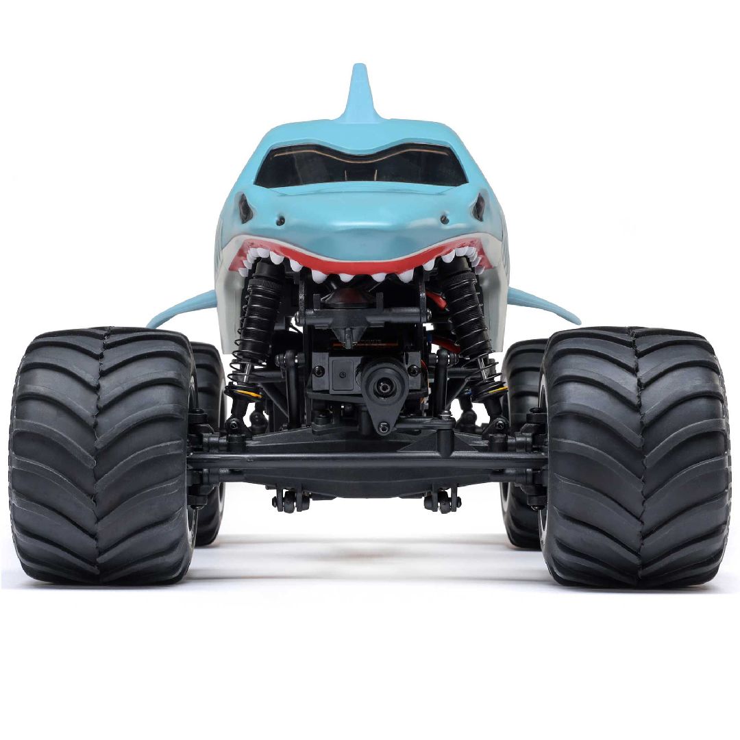 Losi 1/18 Mini LMT Megalodon 4X4 Monster Truck RTR - Blue – image 5