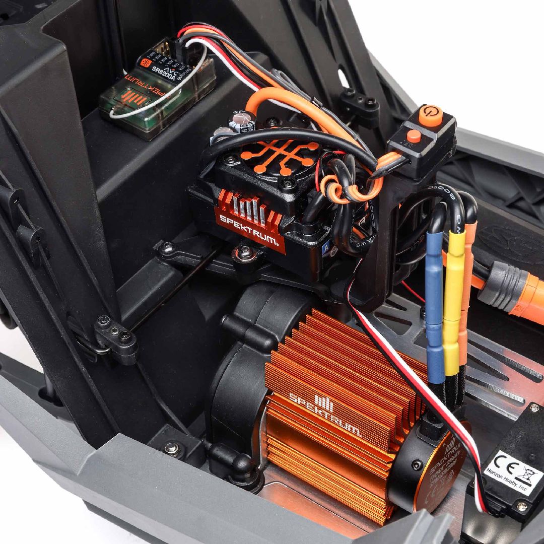 Losi 1/10 RZR Rey Side by Side Brushless 4X4 RTR - Fox Orange – image 3