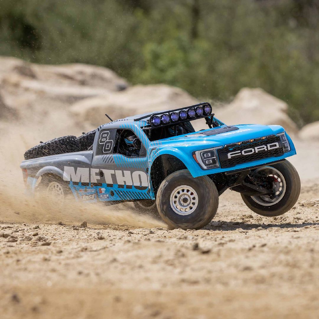 Losi 1/10 Baja Rey Ford Raptor Brushless 4X4 RTR - Method Blue – image 3