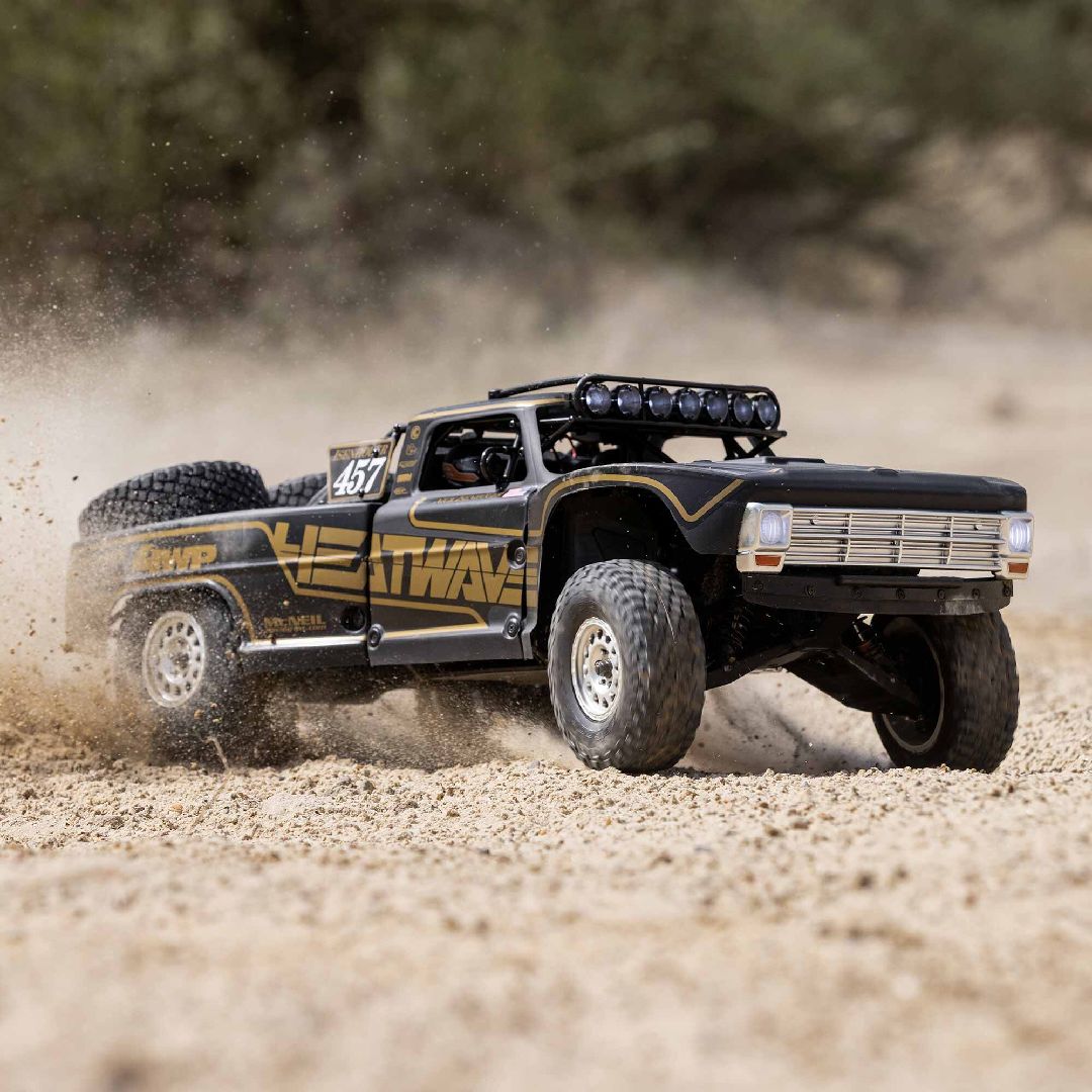 Losi 1/10 Baja Rey F100 Brushless 4X4 RTR - Heat Wave Black – image 3