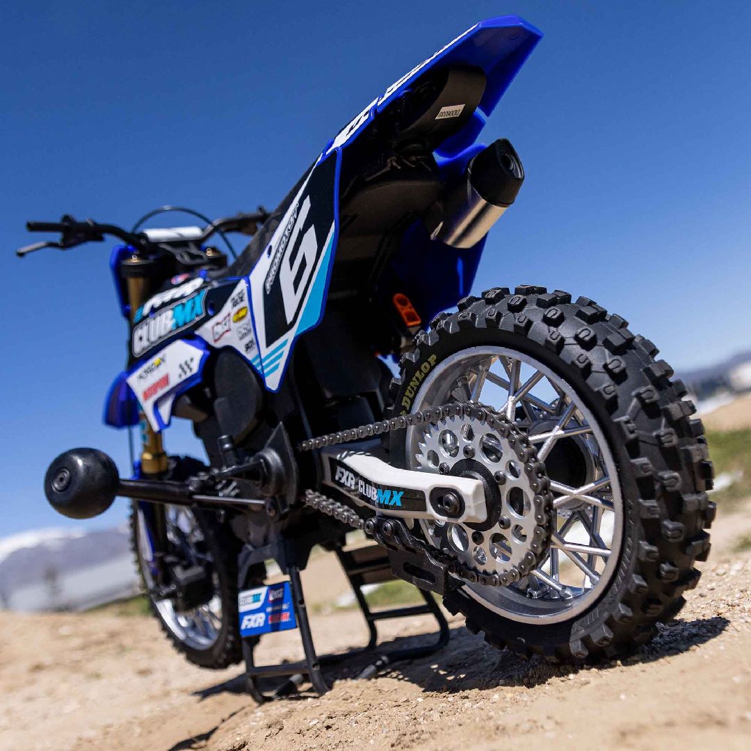 Losi 1/4 Promoto-MX Motorcycle Brushless RTR - ClubMX Blue – image 2