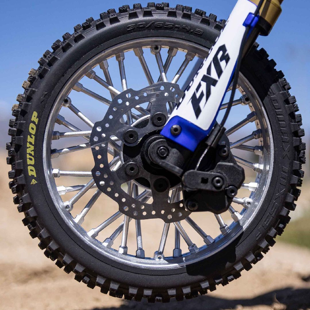 Losi 1/4 Promoto-MX Motorcycle Brushless RTR - ClubMX Blue – image 3