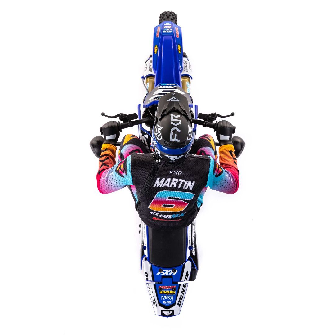 Losi 1/4 Promoto-MX Motorcycle Brushless RTR - ClubMX Blue – image 4