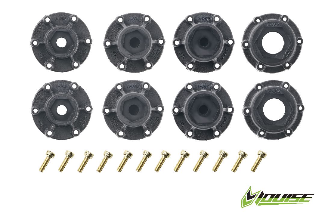 Louise R/C MT-Rocket 2.8" Removable Hex Black Whls 5.3" OD(2) – image 3