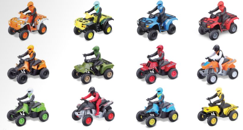 Maisto ATV's Asmt. (24 Pack) – image 2