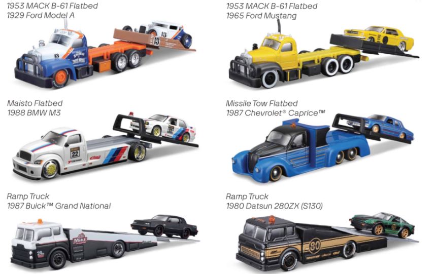 Maisto 1/64 DES Elite Transport Asmt. (6 Pack) – image 2