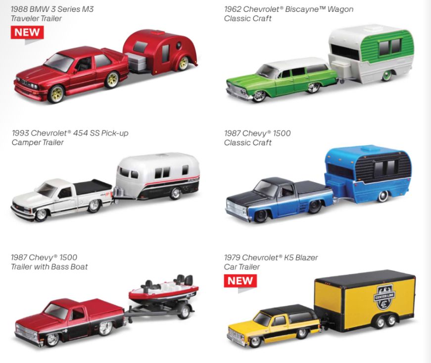 Maisto 1/64 DES Tow & Go Asmt (6 Pack) – image 2