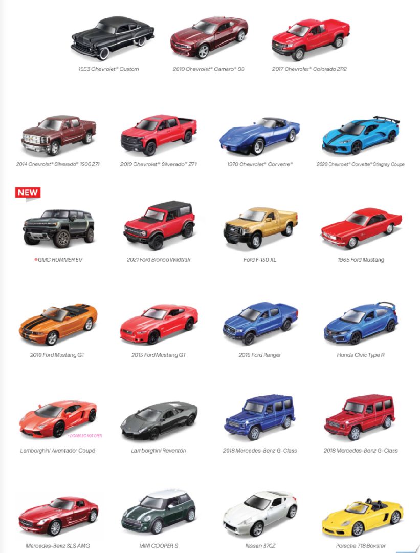 Maisto Power Racer Asmt. (36 Pack) – image 2