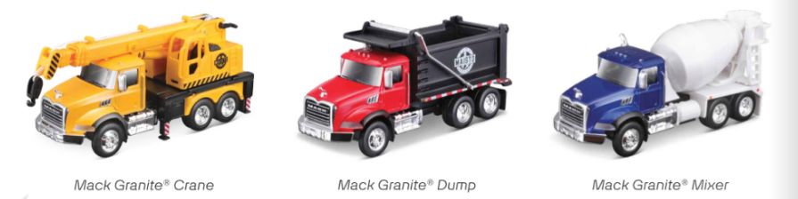 Maisto City Services MACK Trucks (24 Pack) – image 2
