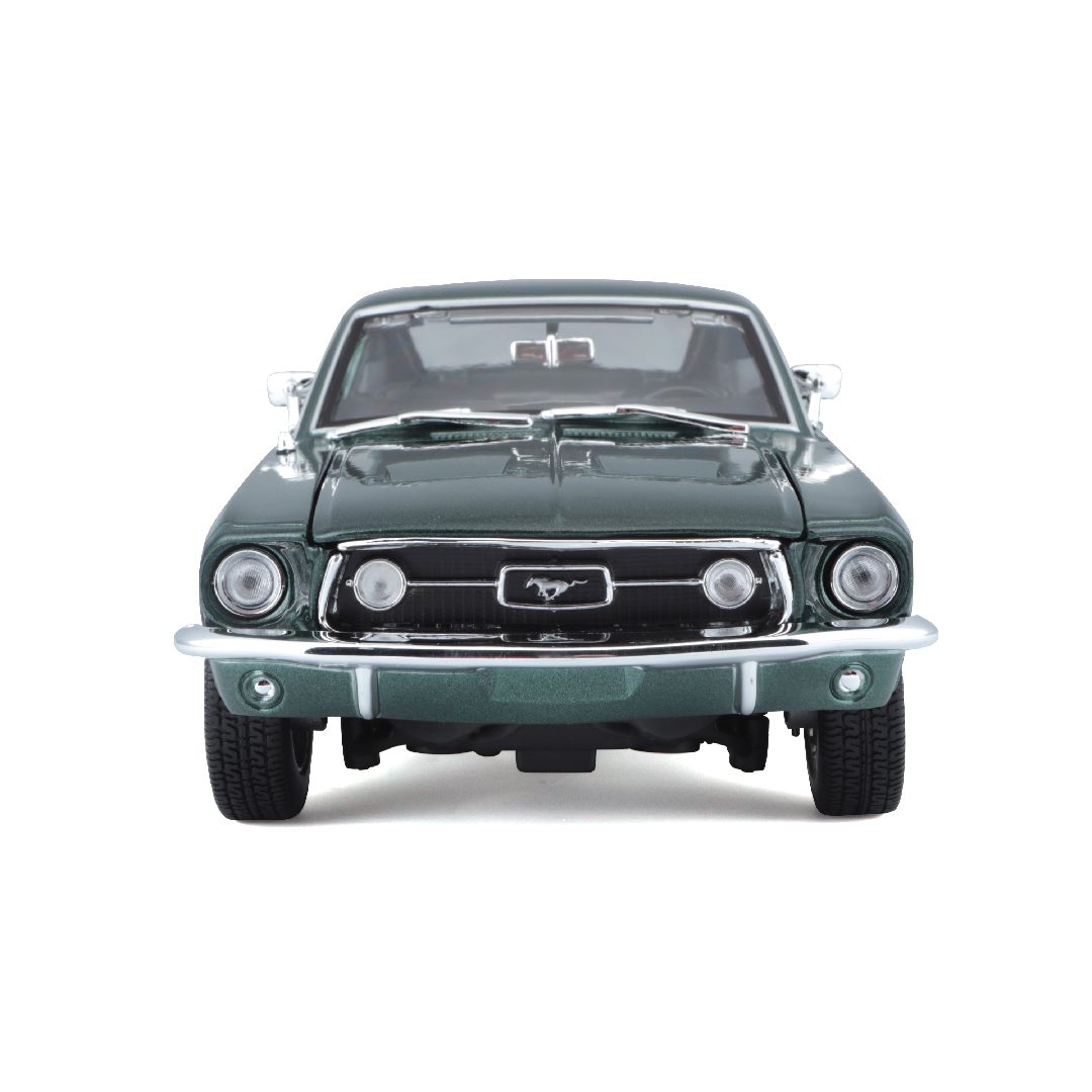 Maisto 1/18 SE 1967 Ford Mustang GTA Fastback - Metallic Green – image 19