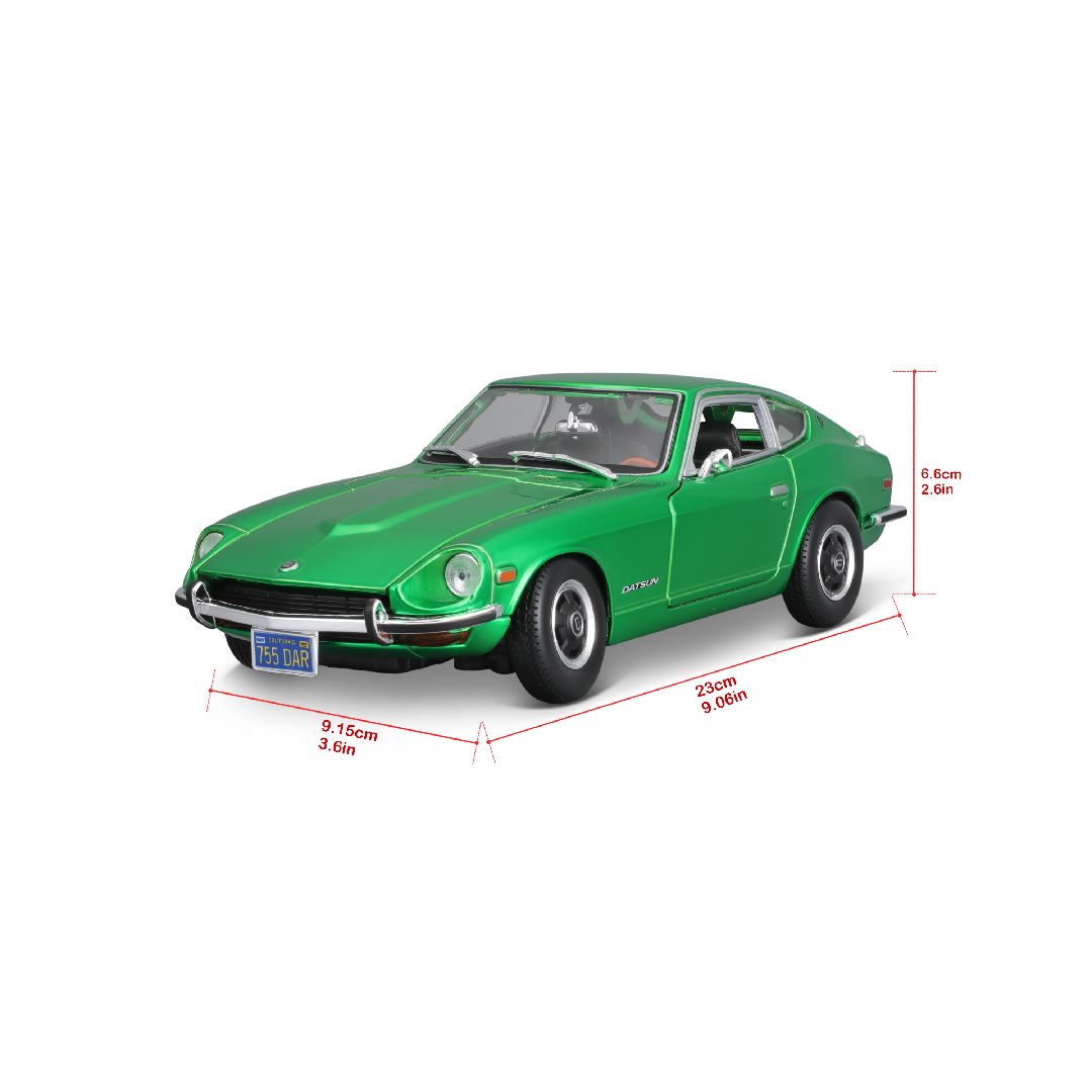 Maisto 1/18 SE 1971 Datsun 240Z - Green – image 8