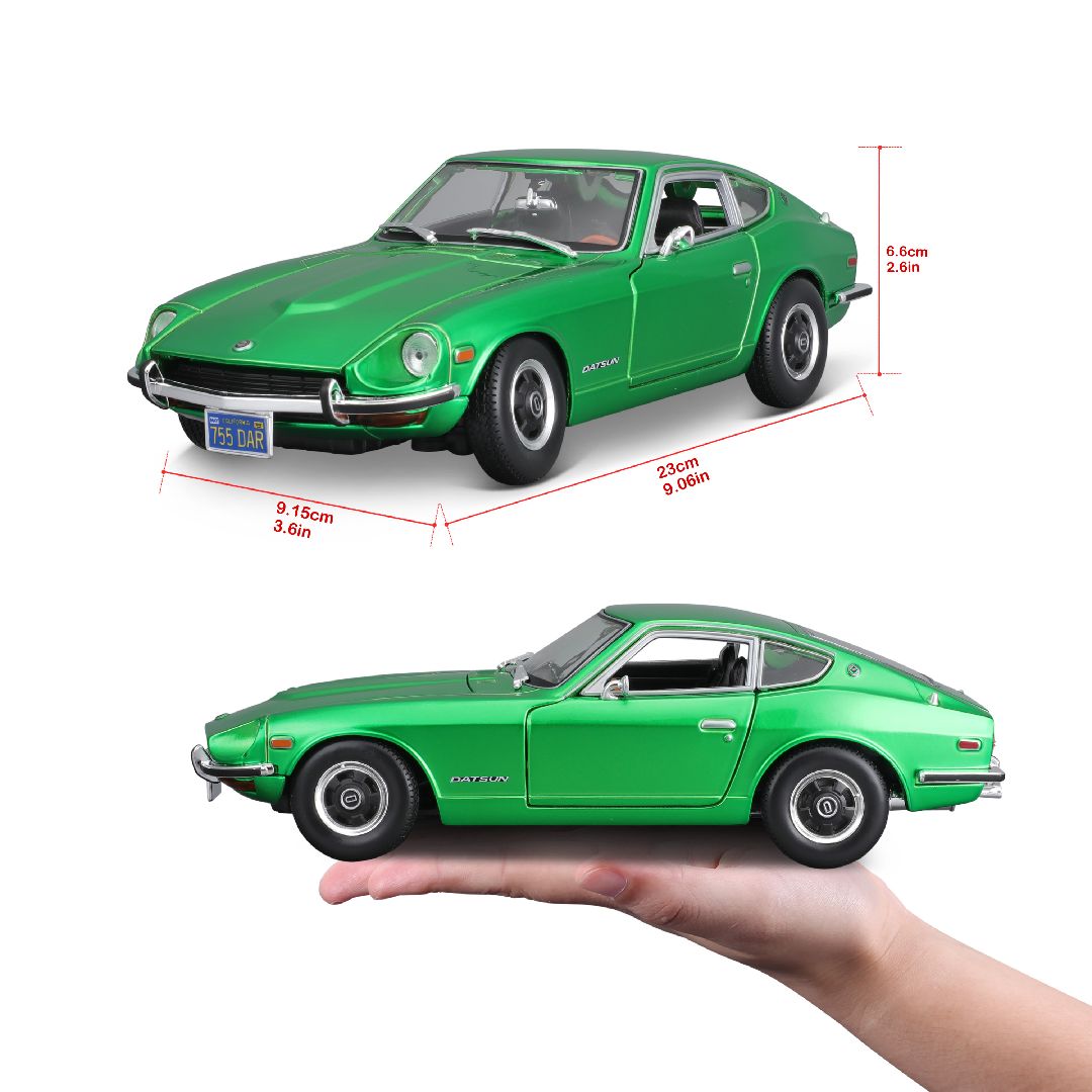 Maisto 1/18 SE 1971 Datsun 240Z - Green – image 9