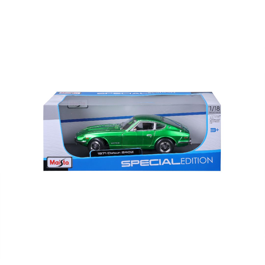 Maisto 1/18 SE 1971 Datsun 240Z - Green – image 12
