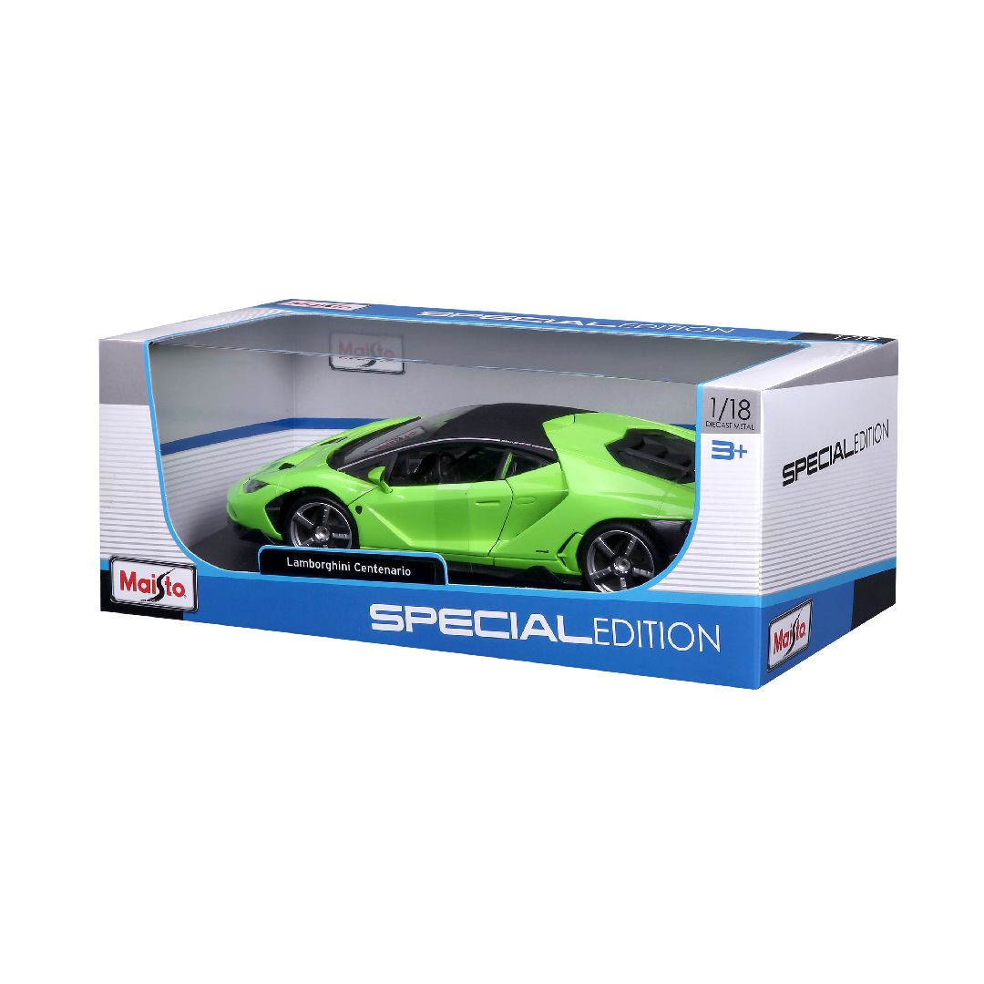 Maisto 1/18 SE 2016 Lamborghini Centenario (Green) – image 4