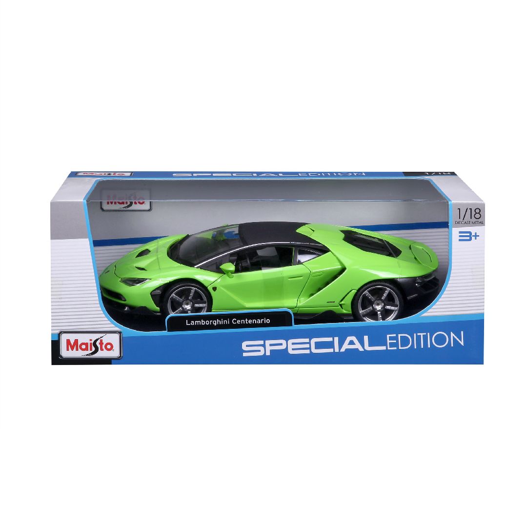 Maisto 1/18 SE 2016 Lamborghini Centenario (Green) – image 5