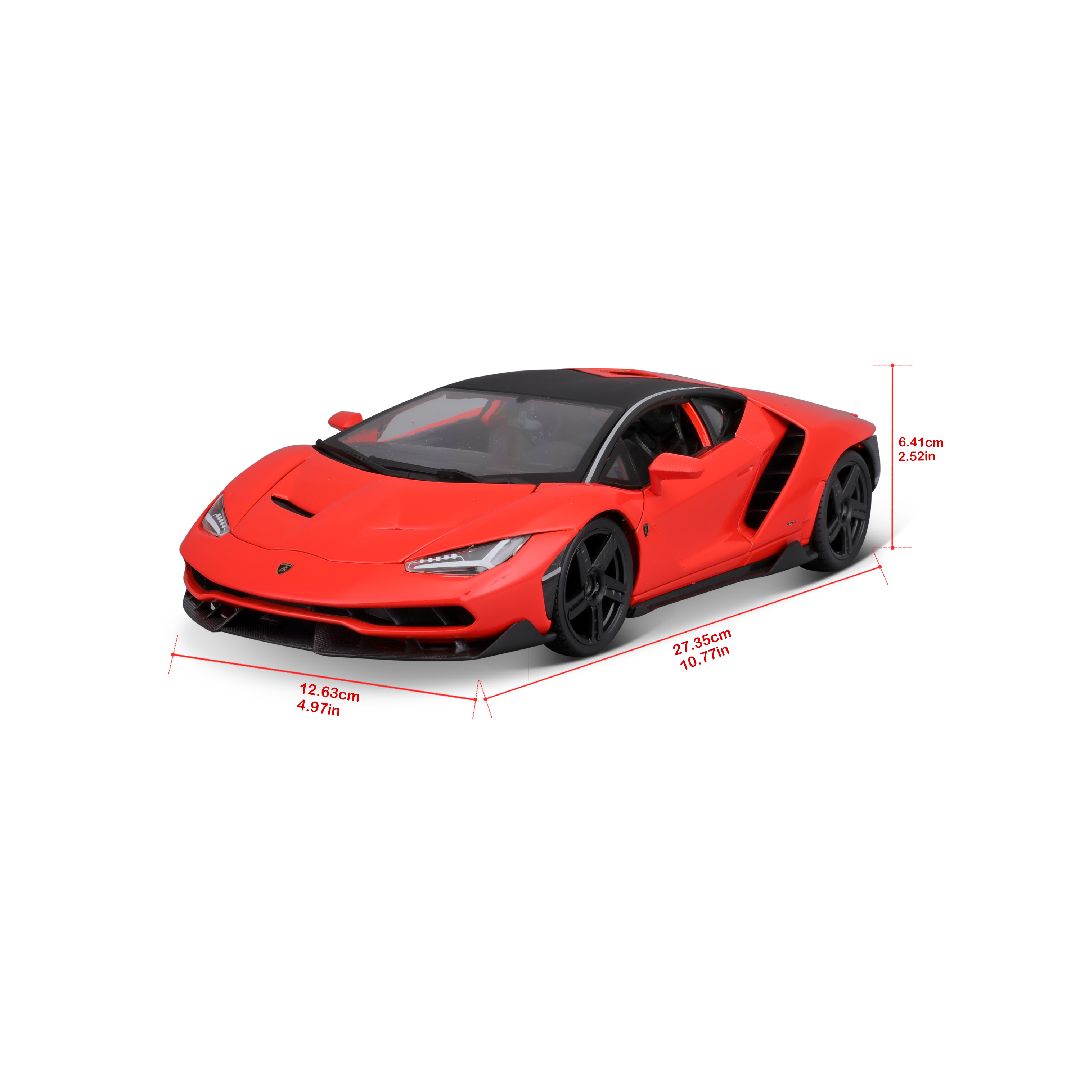 Maisto 1/18 SE 2016 Lamborghini Centenario - Orange – image 7